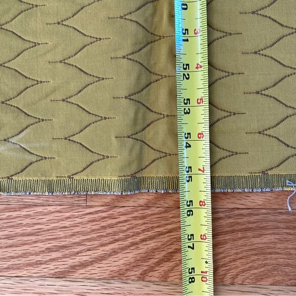Donghia Onde Matelasse Fabric Green 2.5 Yards - Picture 9 of 12